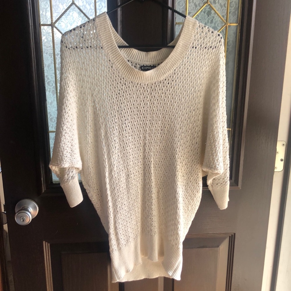 Off the shoulder sweater